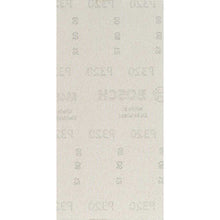 画像をギャラリービューアに読み込む, ボッシュ　ネットサンディングシート　Ｍ４８０　９３Ｘ１８６ｍｍ　＃３２０　１０枚入り　  2608900750  BOSCH
