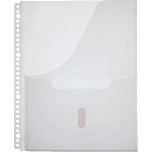 キングジム　取扱説明書ファイル用ポケット（３０穴）　（４枚入）　  2630PB  KING JIM