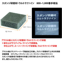 โหลดรูปภาพลงในโปรแกรมดูแกลเลอรี PROXXON ฟองน้ําขัด Ultrafine 10 แผ่นสี่เหลี่ยม 26588 PROXXON
