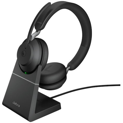 ジャブラ　Ｊａｂｒａ　Ｅｖｏｌｖｅ２　６５　ＭＳ　Ｓｔｅｒｅｏ　ＵＳＢ−Ａ　Ｓｔａｎｄ　Ｂｌａｃｋ　  JA100MS  Jabra