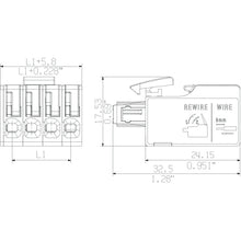 โหลดรูปภาพลงในโปรแกรมดูแกลเลอรี Weidmuller คอนเนคเตอร์ Snap-in MPS Series พร้อม Center Lock 5.00/03/180 2741680000 Weidmuller
