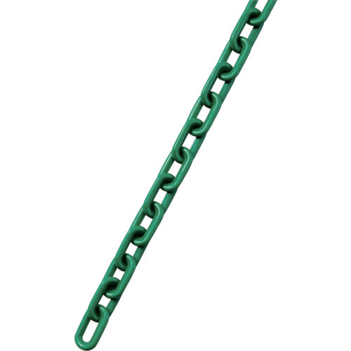 GREEN CROSS Xích nhựa màu xanh lá cây PT-820G Chiều dài 20m (đường kính dây 8mmΦ) Polyetylen 284081 CHỮ THẬP XANH
