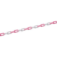 Tải hình ảnh vào trình xem thư viện, GREEN CROSS Chuỗi nhựa màu hồng / trắng PTS-730PW Chiều dài: 30m Đường kính dây: 7mmΦ Polyetylen 284163 CHỮ THẬP XANH
