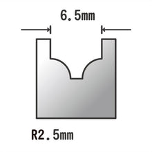 将图像导入到图库查看器中PROXXON修剪刀头倒角槽 R2.5mm 29034 PROXXON

