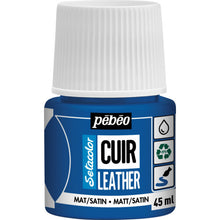 โหลดรูปภาพลงในโปรแกรมดูแกลเลอรี Pebeo Seta color leather (สำหรับหนัง) สีด้าน 45ml NO. 12 อุลตร้ามารีนบลู 295612 Pebeo
