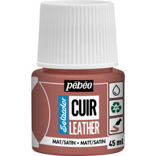 โหลดรูปภาพลงในโปรแกรมดูแกลเลอรี Pebeo Seta color leather (สำหรับหนัง) สีด้าน 45ml NO. 20 ดินเผา 295620 Pebeo
