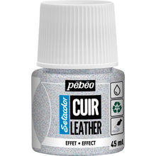 โหลดรูปภาพลงในโปรแกรมดูแกลเลอรี Pebeo Seta สีหนัง (สำหรับหนัง) สีกลิตเตอร์ 45ml NO. 38แวววาวสีรุ้ง295638 Pebeo
