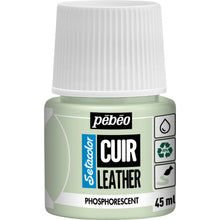 โหลดรูปภาพลงในโปรแกรมดูแกลเลอรี Pebeo Seta Color Leather (สำหรับหนัง) สีส่องสว่าง 45ml NO. 49 ฟอสฟอรัส (ไฟกลางคืน) 295649 Pebeo
