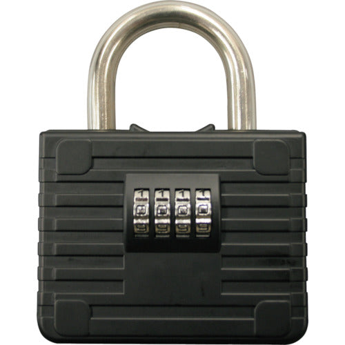 緑十字　キーストックＢＩＧ　キーストック−１　１５５×１２０×５０ｍｍ　ダイヤル錠　単管パイプ対応　  302101  GREEN CROSS