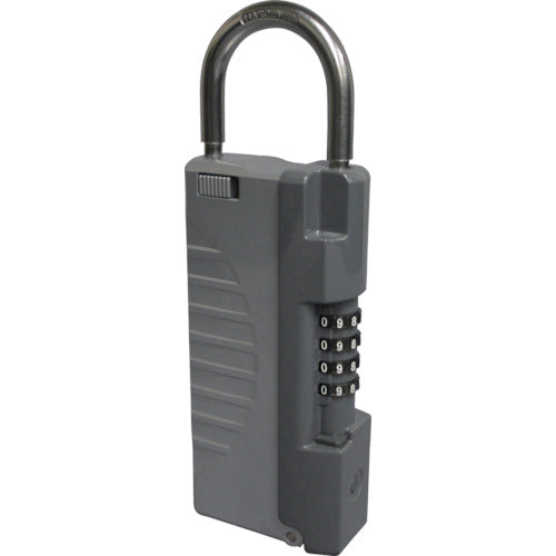 緑十字　キーストックハンディ　キーストック−４　１８２×６５×３４ｍｍ　可変式ダイヤル錠　  302104  GREEN CROSS