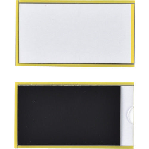 緑十字　カードケース（裏マグネット付）　黄　ＭＰ−２Ｙ　５０×９０ｍｍ　１０枚組　硬質タイプ　  305121  GREEN CROSS