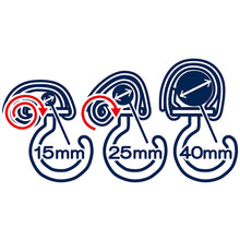 画像をギャラリービューアに読み込む, 緑十字　パイプ用樹脂製フック（フック固定タイプ）　黄　ＫＦ−２Ｙ　耐荷重３ｋｇ　面ファスナー脱着式　  309053  GREEN CROSS
