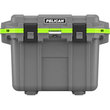Load image into gallery viewer, PELICAN 30QT Elite Cooler Dark Grey X Green 30Q-1-DKGRYEGRN PELICAN
