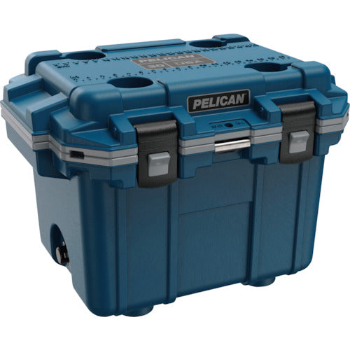 PELICAN 30QT Elite Cooler Pacific Blue X Gray 30Q-1-PACBLUGRY PELICAN