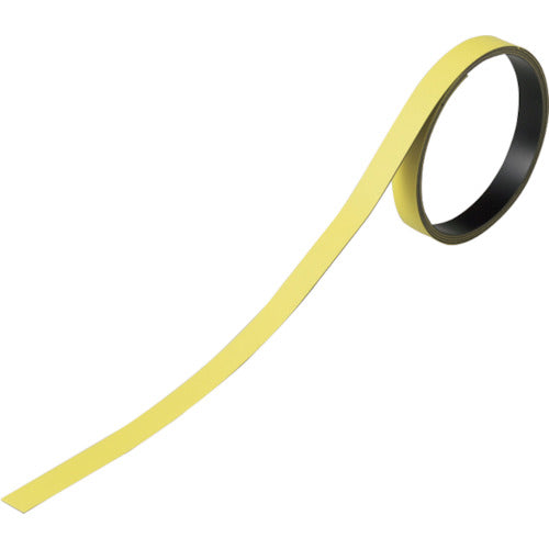 緑十字　テープ状カラーマグネット　黄　マグネ１０Ｙ　１０ｍｍ幅×１ｍ×０．８ｍｍ　３本組　  312013  GREEN CROSS