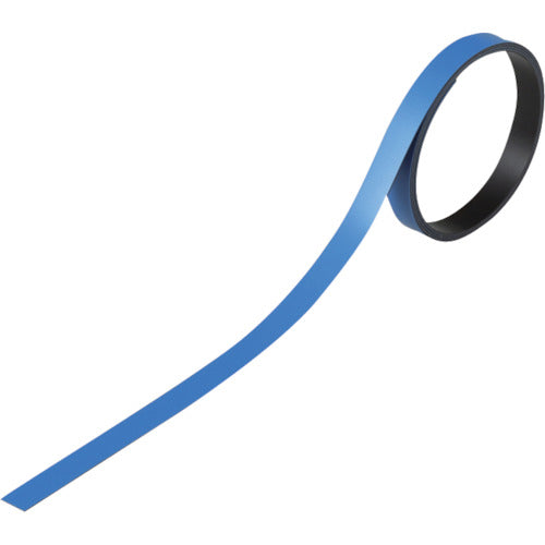 緑十字　テープ状カラーマグネット　青　マグネ１０Ｂ　１０ｍｍ幅×１ｍ×０．８ｍｍ　３本組　  312016  GREEN CROSS