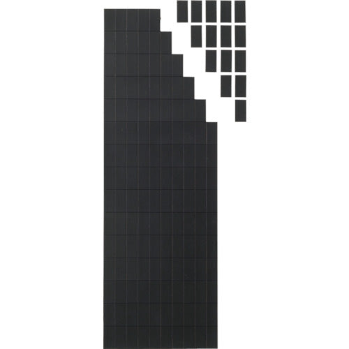 緑十字　マグネット粘着シート　マグネ４０Ｔ　１０×２０ｍｍ／１５０枚組　シート：１００×３００　  312211  GREEN CROSS