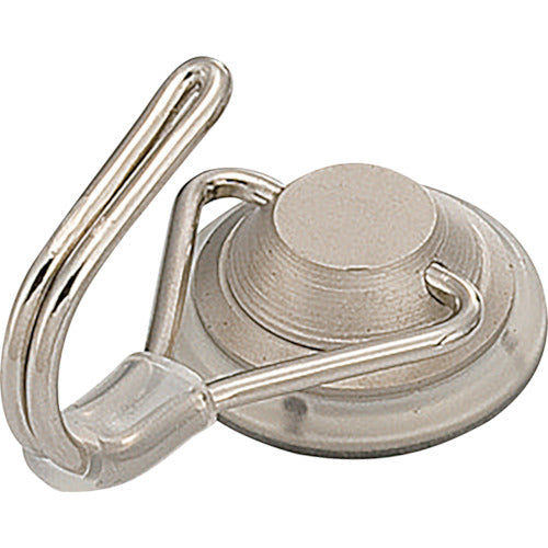 緑十字　強磁力マグネットフック　シルバー　ＭＦ−８３６Ｓ　２４ｍｍΦ　耐荷重３ｋｇ　スチール製　  313006  GREEN CROSS