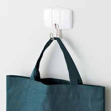 画像をギャラリービューアに読み込む, 緑十字　簡易着脱マグネットフック　白　耐荷重１４ｋｇ　ＭＧ−９７１Ｗ　９１×８５ｍｍ　ＡＢＳ樹脂　ブリスターパック入り　  313023  GREEN CROSS
