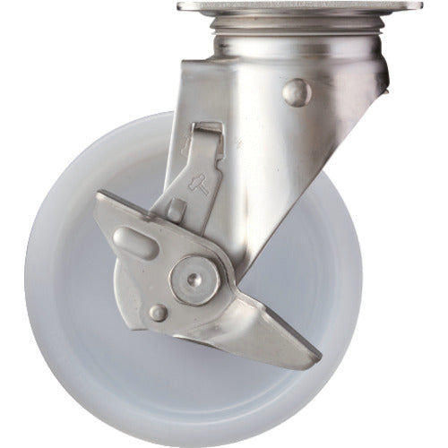 ハンマー　ＳＵＳ　サイドＳＰ付　ナイロン車１５０ｍｍ　  313S-N150  HAMMER CASTER