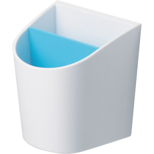 緑十字　マグネットポケット（ボード用トレー）　白／青　ＭＰ−１７７Ｗ　９２×１０５×８３ｍｍ　  316021  GREEN CROSS