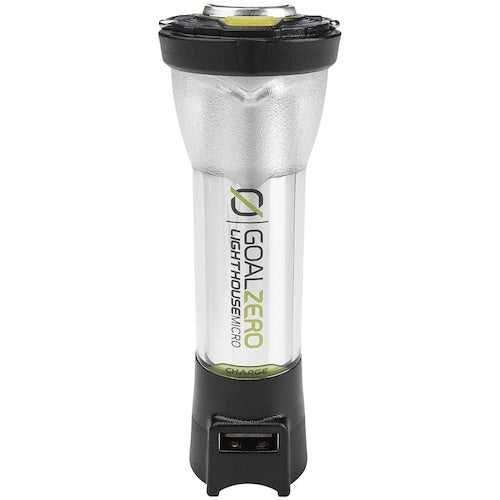 GoalZero โคมไฟโคมไฟ LED ขนาดกะทัดรัด Micro Charge XX1409 GoalZero