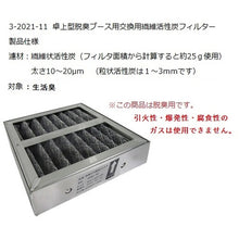 画像をギャラリービューアに読み込む, ＡＳ　交換用繊維活性炭フィルター　  3-2021-11  AS
