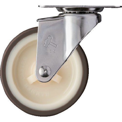 ハンマー　Ｅシリーズオールステンレス自在ウレタン車７５ｍｍ　  320E-UR75  HAMMER CASTER