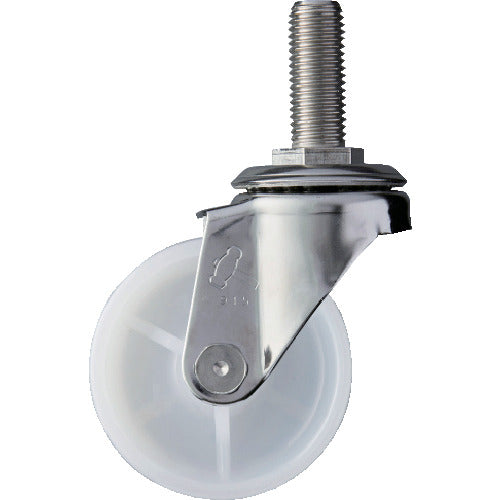 ハンマー　ＳＡシリーズオールステンレス　旋回式ナイロン車輪　７５ｍｍ　  320SA-N75  HAMMER CASTER