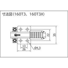 Load image into gallery viewer, SPEEDY B Toggle Clamp Speedy Block Drawn Type Stainless Steel 320T3X 320T3X SPEEDY B
