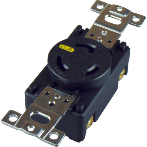 アメリカン電機　引掛形　埋込コンセント　接地２Ｐ２０Ａ１２５Ｖ　  3210-L5  AMERICAN DENKI