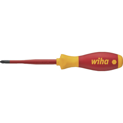 wiha ไดรเวอร์หุ้มฉนวนแบบบาง PH1 x 80 มม. 32111080 สีขาว