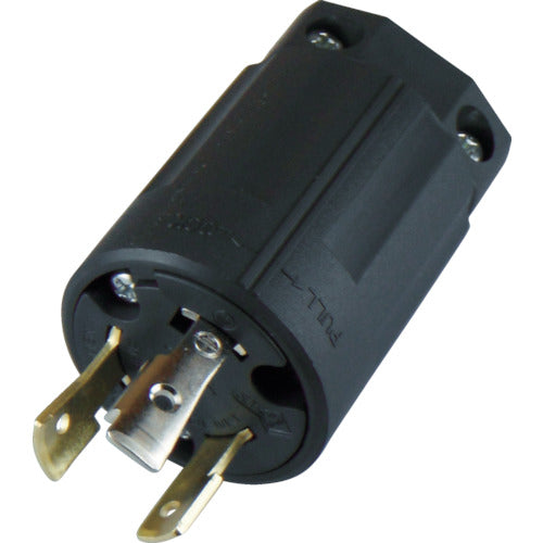 アメリカン電機　引掛形　ナイロンプラグ　接地２Ｐ２０Ａ２５０Ｖ　  3222N-L6  AMERICAN DENKI