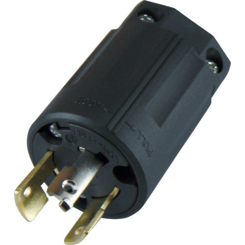 AMERICAN DENKI钩尼龙插头 3P20A250V 3222N 美国 DENKI