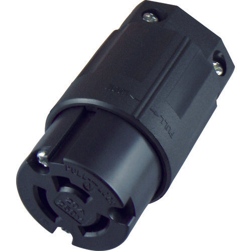 アメリカン電機　引掛形　ナイロンコネクタボディ　３Ｐ２０Ａ２５０Ｖ　  3224N  AMERICAN DENKI