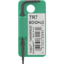 Tải hình ảnh vào trình xem thư viện, BONDHUS Torx[[R]]L-cờ lê chống giả mạo TR7 32407 BONDHUS
