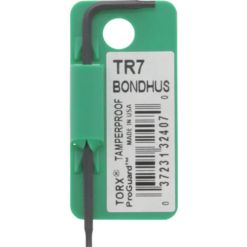 BONDHUS Torx[[R]]L-cờ lê chống giả mạo TR7 32407 BONDHUS