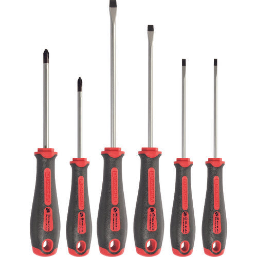 BONDHUS Power Grip Screwdriver Set 3310 +2/−4pcs 3310 BONDHUS