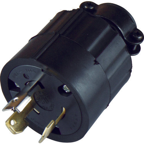 アメリカン電機　引掛形　ゴムプラグ　３Ｐ３０Ａ２５０Ｖ　  3322R  AMERICAN DENKI