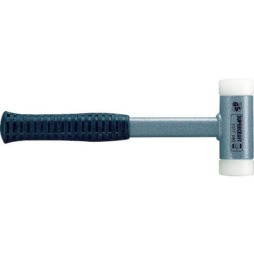 HALDER SUPER TOOL Kraft HAMMER CASTER steel with handlenylon white Head diameter 4 3377.04 HALDER