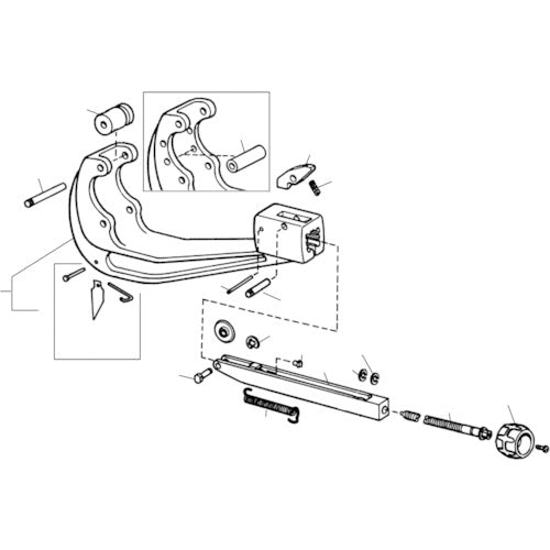 RIDGE Tube cutter parts E−1457 clip F/154,156 34175R RIDGE