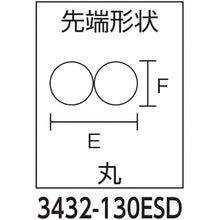 Load image into gallery viewer, KNIPEX ESD Precision Pliers Round 135mm 3432-130ESD KNIPEX

