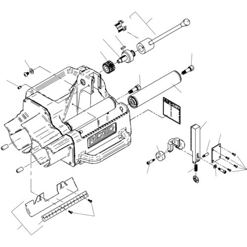 RIDGE Kosoku End Pipe Parts E−2192 Screw F/122 34360 RIDGE