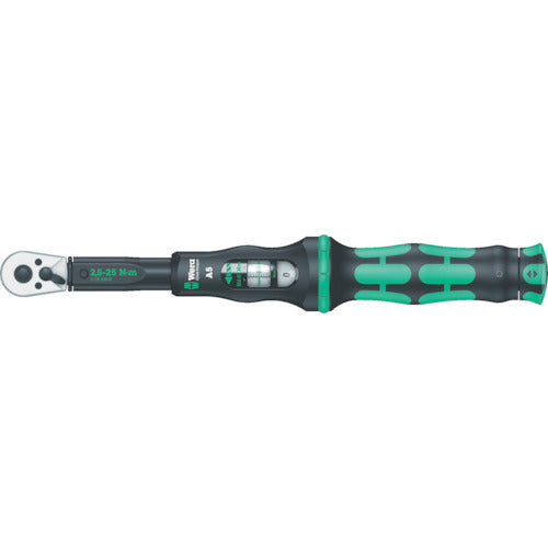 Ｗｅｒａ　Ａ５　クリックトルクレンチ　２．５〜２５Ｎｍ　１／４　  343960  Wera