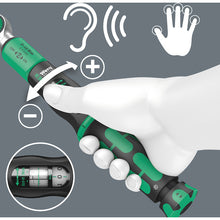 画像をギャラリービューアに読み込む, Ｗｅｒａ　空転式トルクレンチ（プリセット型）　Ａ１セーフトルク　２〜１２Ｎｍ　１／４ソケット用　  343971  Wera
