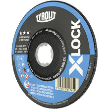 画像をギャラリービューアに読み込む, ＴＹＲＯＬＩＴ　Ｘ−ＬＯＣＫ　オフセット砥石　プレミアムタイプ　１２５ｍｍ　  34428041  TYROLIT
