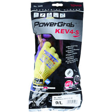 画像をギャラリービューアに読み込む, トワロン　耐切創手袋　ＰｏｗｅｒＧｒａｂ　ＫＥＶ４−Ｓ　９／Ｌ　  344S-9L  Towaron
