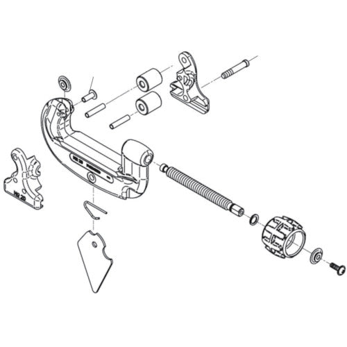 RIDGE roll housing propeller F/15SI 34615 RIDGE