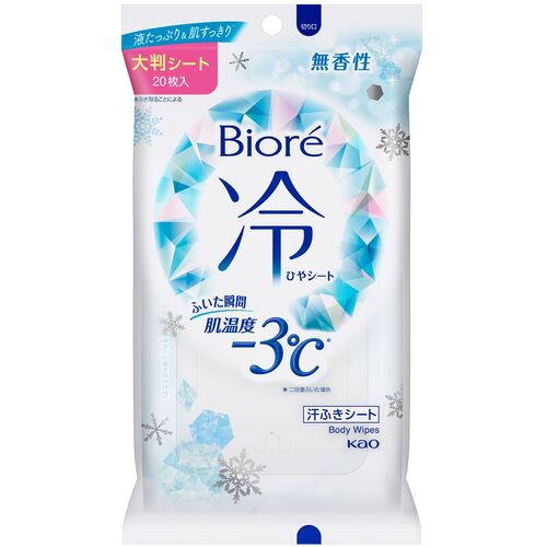 Kao Biore Cool Sheet Unscented 4901301348418 Kao