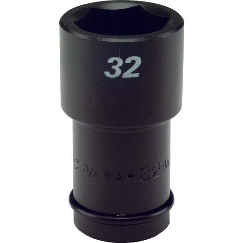 FPC impact semi-long socket, 19.0mm drive, 14mm across flats, 3/4WA-14 FPC